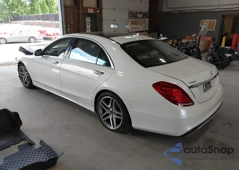 2014 Mercedes-Benz S 550 4Matic из США, поврежденный, VIN WDDUG8FB8EA068235